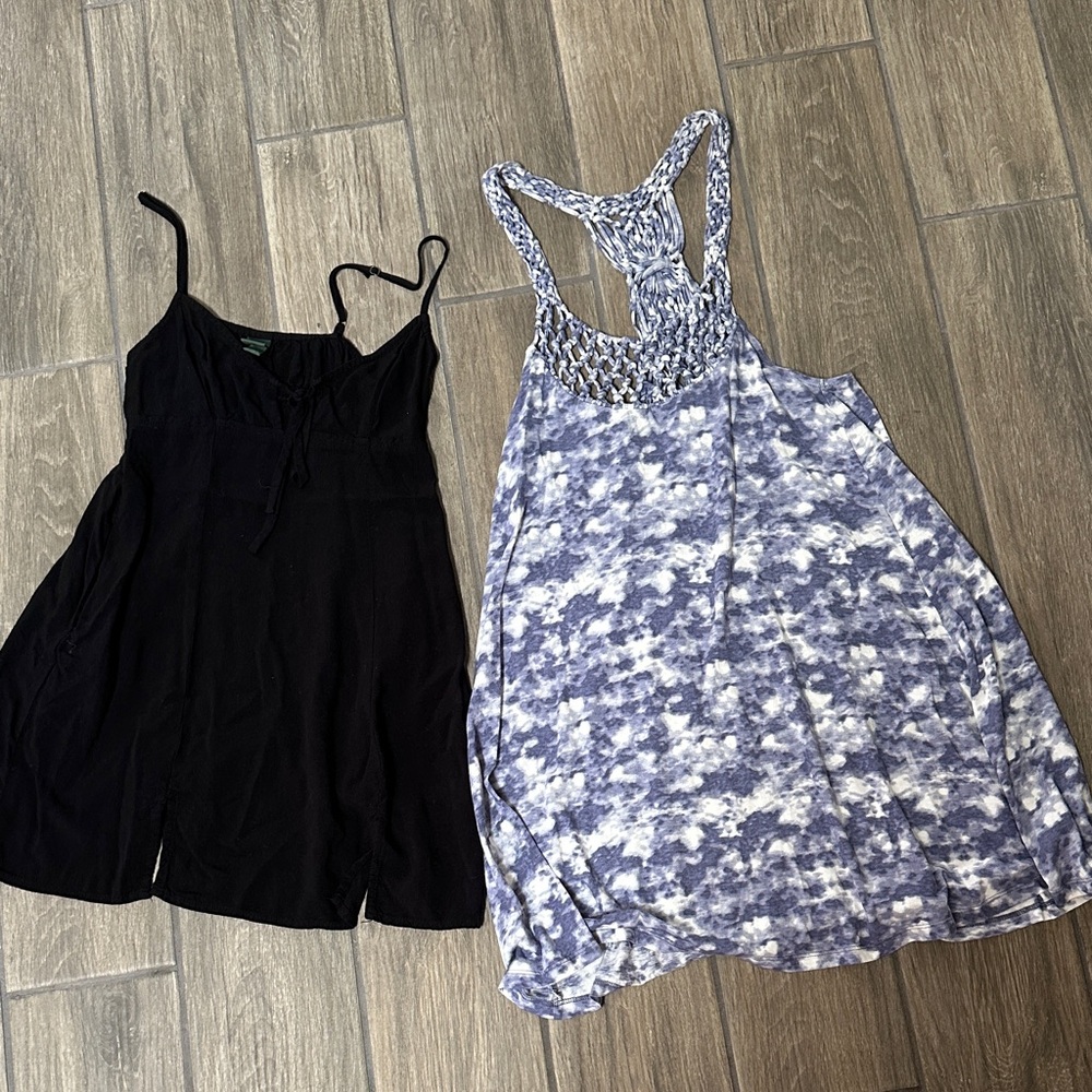 Billabong and Wild Fable Cover up bundle. Blue and black.